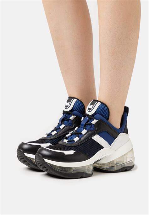 michael kors olympia trainer|michael kors olympia sneakers blue.